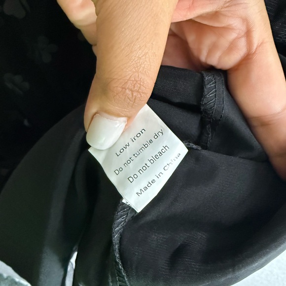 Mini Dress Chic color Black Floral Halter VIMPUNEC Size S - Picture 9 of 14